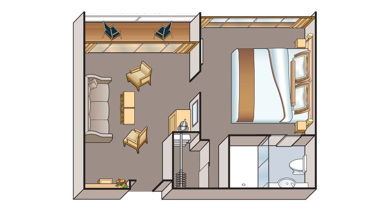 AA - Veranda Suite Plan