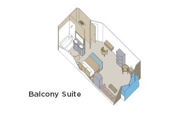 BS - Balcony Suite Plan