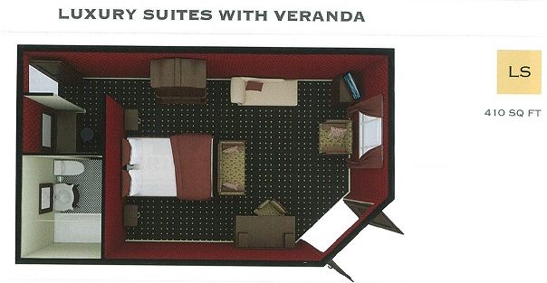 LS - Luxury Suite with Veranda Plan