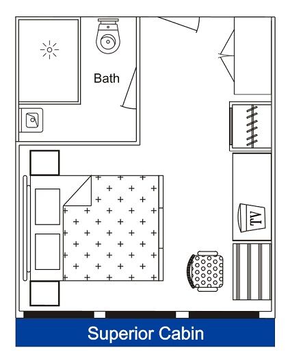 Superior Cabin Plan