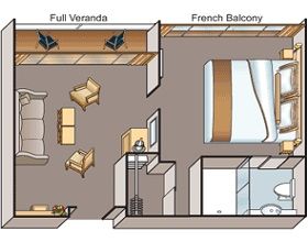 AA - Veranda Suite Plan