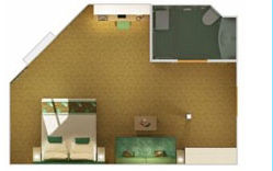 EC - Oceanview Classic Stateroom Plan