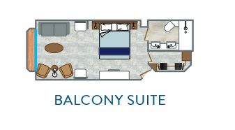 BS1 - Balcony Suite Plan