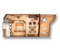 PS - Penthouse Spa Suite Plan