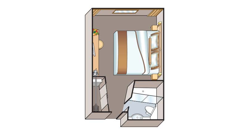 E - Standard Stateroom Plan