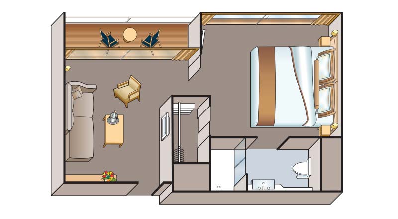 AA - Veranda Suite Plan