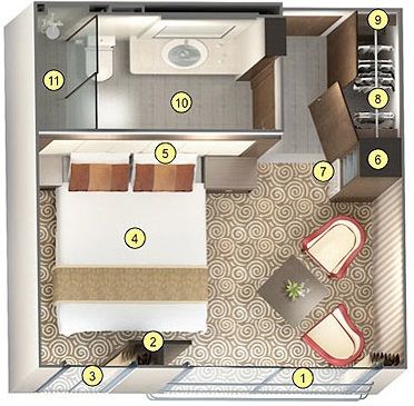 Category 6 Cabin Plan