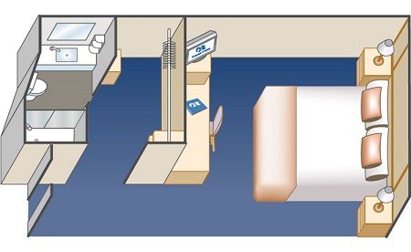 IF - Interior Stateroom Plan