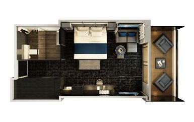 AA - Deluxe Verandah Suite Plan
