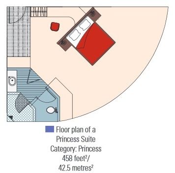 Princess Suite Plan