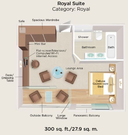 Royal Suite Plan