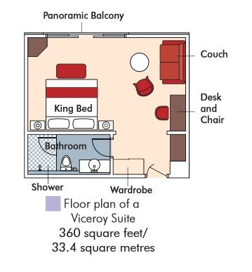 Viceroy Suite Plan