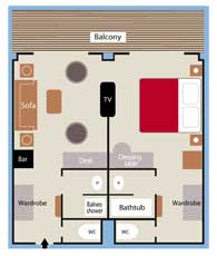 Prestige Suite Plan