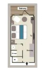 Deluxe Stateroom Plan