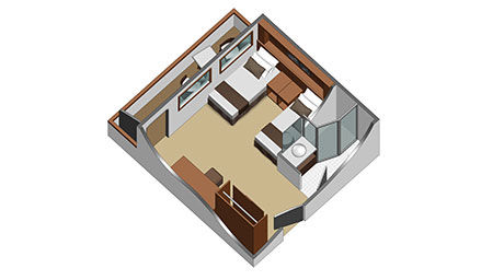 XJ - Junior Suite Plan