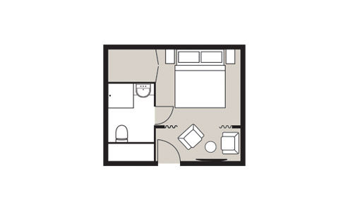 Interior Staterooms Plan