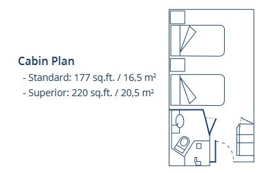 AAA - Superior Cabin Plan