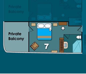 Upper Deck Suite Plan