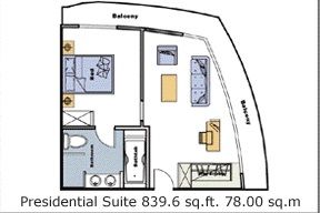 Presidential Suite Plan