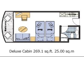 Deluxe Cabin Plan