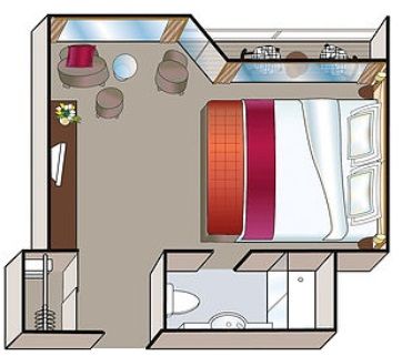 Amadeus Balcony Suites Plan