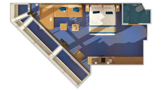 6K - Scenic Grand Ocean View Stateroom Plan