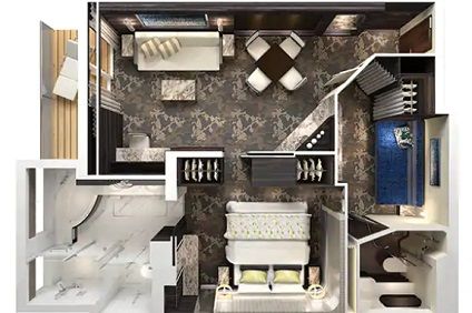 H5 - Haven 2-Bedroom Family Villa with Large Balcony (After 19 Sep 2020) Plan