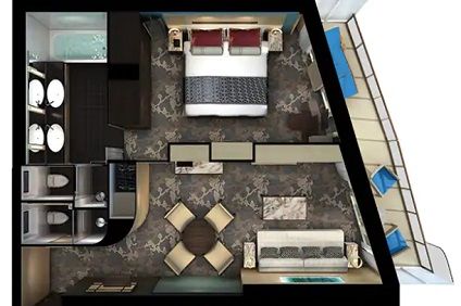 H6 - Haven 2 Bedroom Family Villa with Balcony (After 19 Sep 2020) Plan