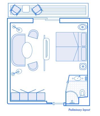 Penthouse Suite Plan