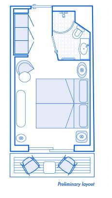 Veranda Cabin Plan