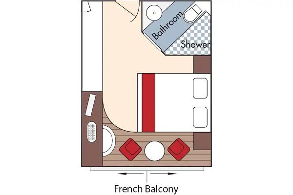 CA - French Balcony Plan