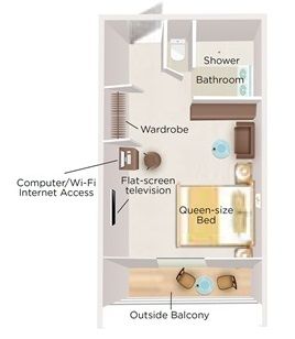 GS - Outside Balcony Suite Plan