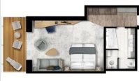 Deluxe Balcony Suite Plan