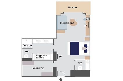 Privilege Suite Deck 8 Plan