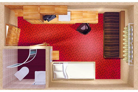 Standard Twin Cabin Plan