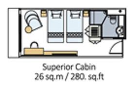 Superior Cabin Plan