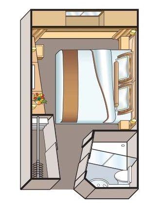 E - Standard Stateroom Plan