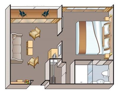 AA - Veranda Suite Plan