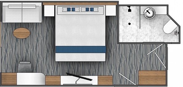F - Triple Cabin Porthole Plan
