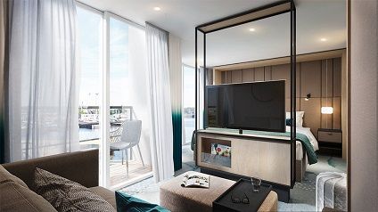 F - Balcony Suite Plan