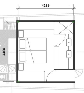 Master King State Room Plan