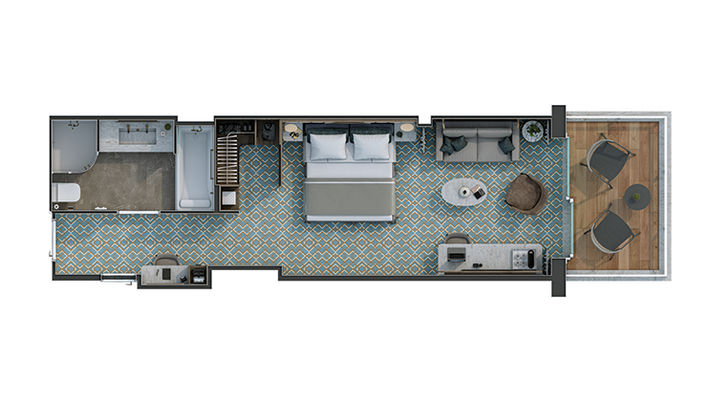 Premium Veranda Suite Plan