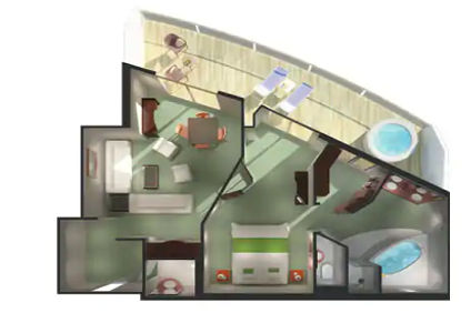 SA - Owner's Suite with Large Balcony  (After 02 Mar 2020) Plan