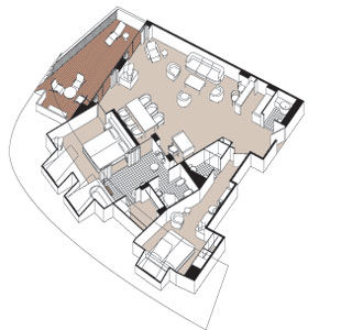 MS - Master Suite (Deck 7) Plan