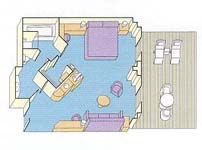 S5 - Suite with Balcony Plan