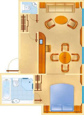 Admiral Suite Plan