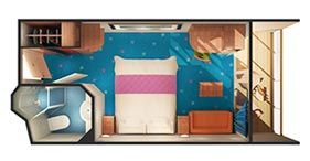 BA - Mid Ship Balcony Plan