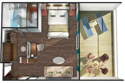 SI - Penthouse with Balcony (After 02 Mar 2022) Plan