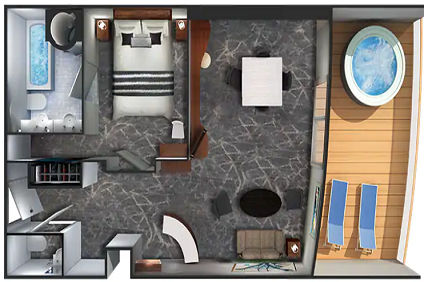 SA - Owner's Suite with Large Balcony  (After 02 Mar 2020) Plan