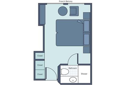 French Balcony Plan